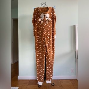 Spirit Brown Polka Dot Jumpsuit